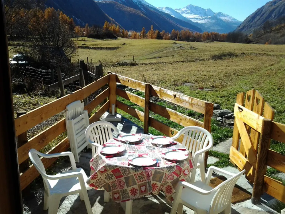 terrasse en été
