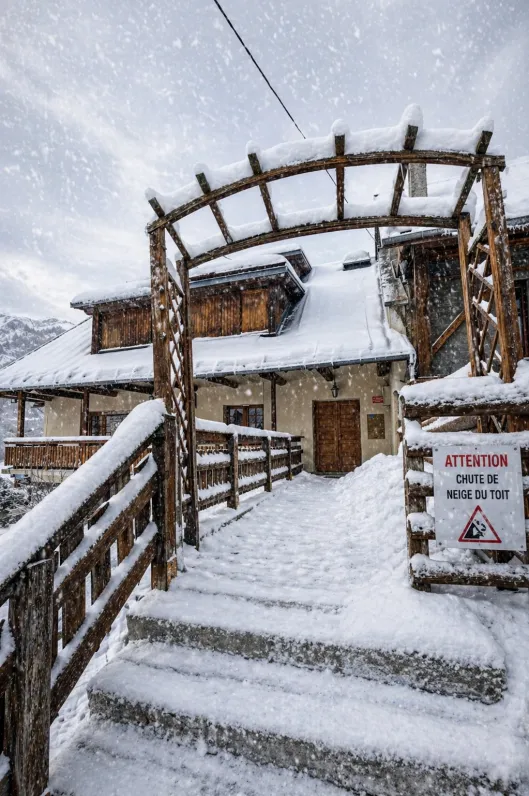 Grand chalet le vial  -  jusqu'à 45 pers.  -  au pieds des aiguilles d'arves