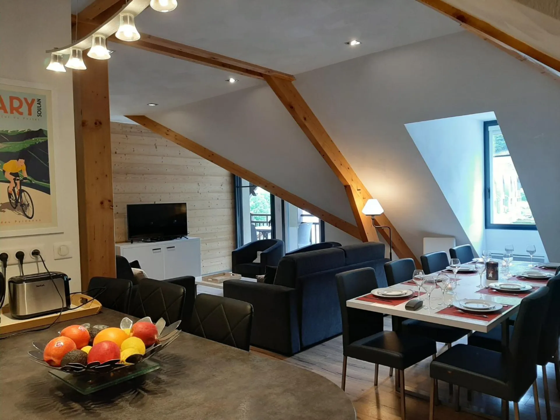 Salon-salle à manger
