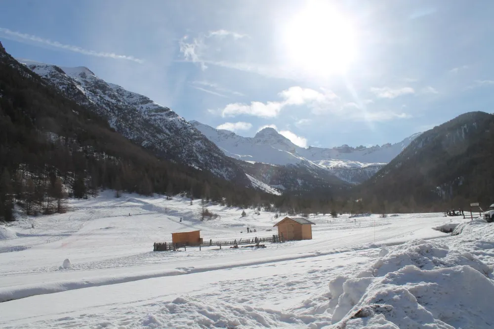 Vue à partir du chalet