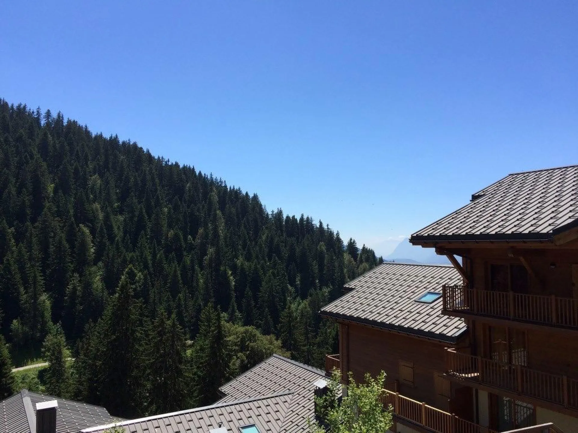 vue de la terrasse