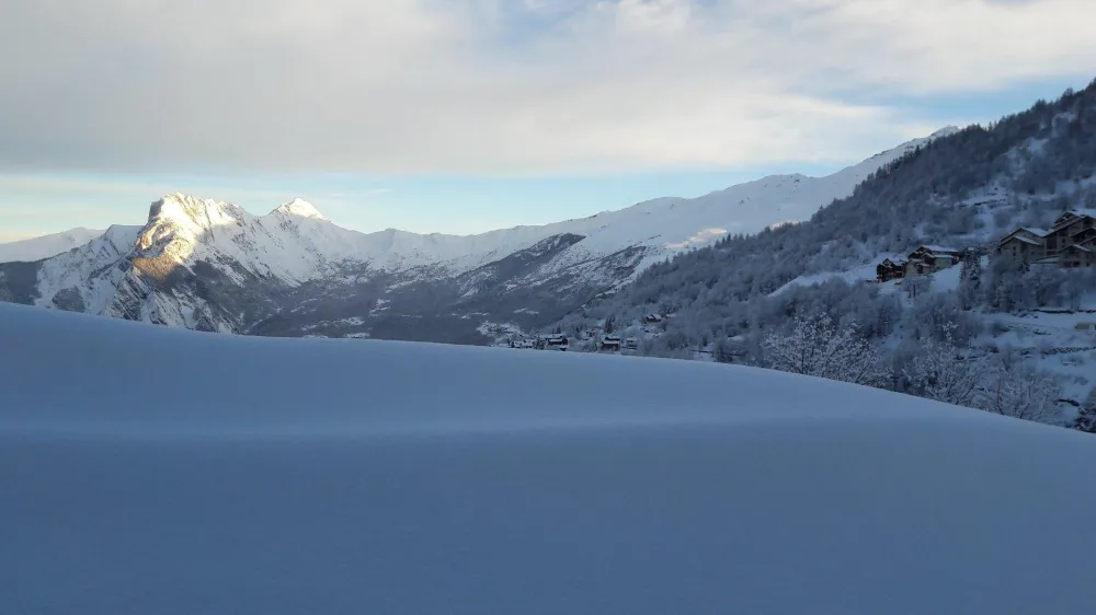 Vue  du chalet 