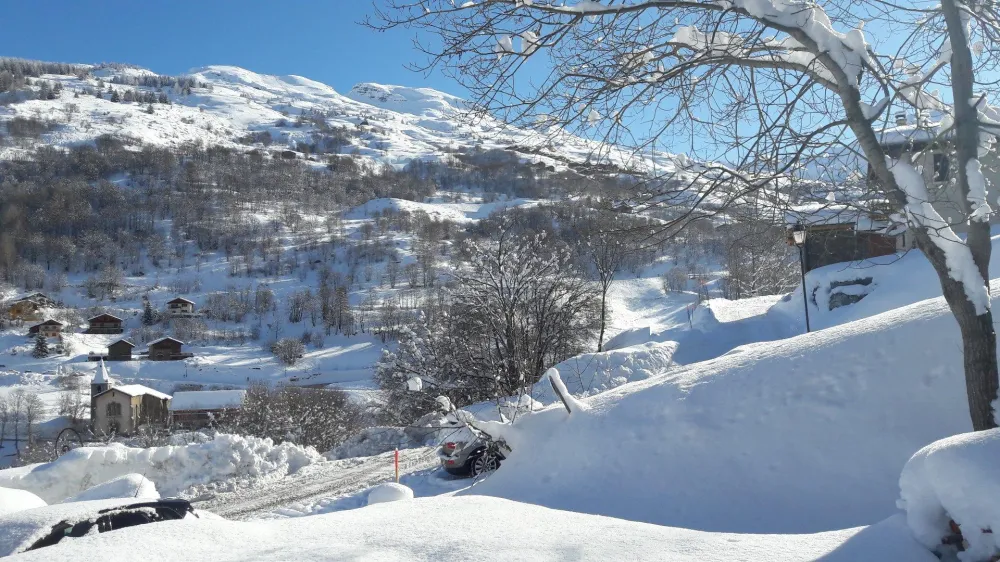 Vue du chalet