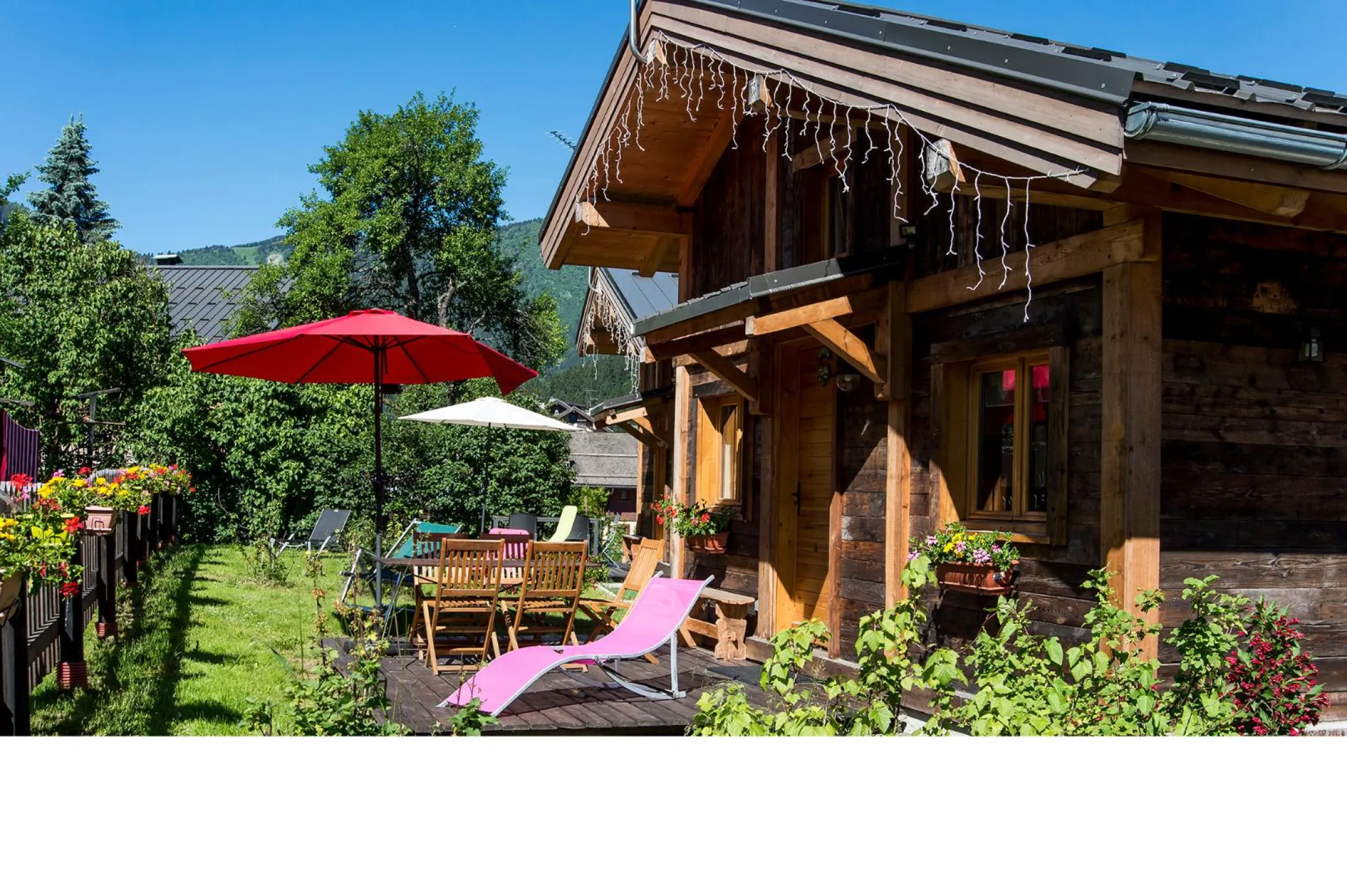 Extérieur des chalets