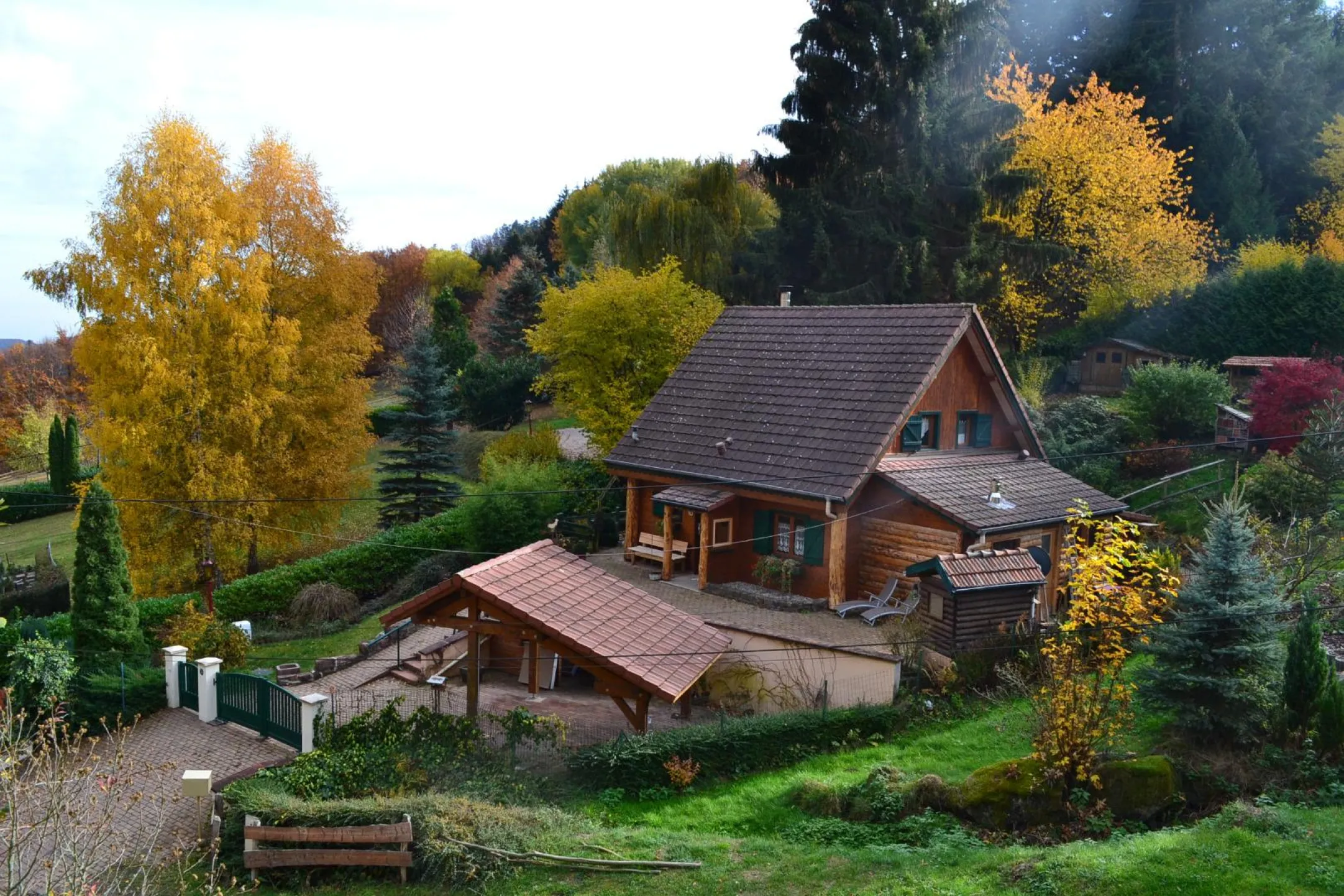 Le châlet du petit ruisseau