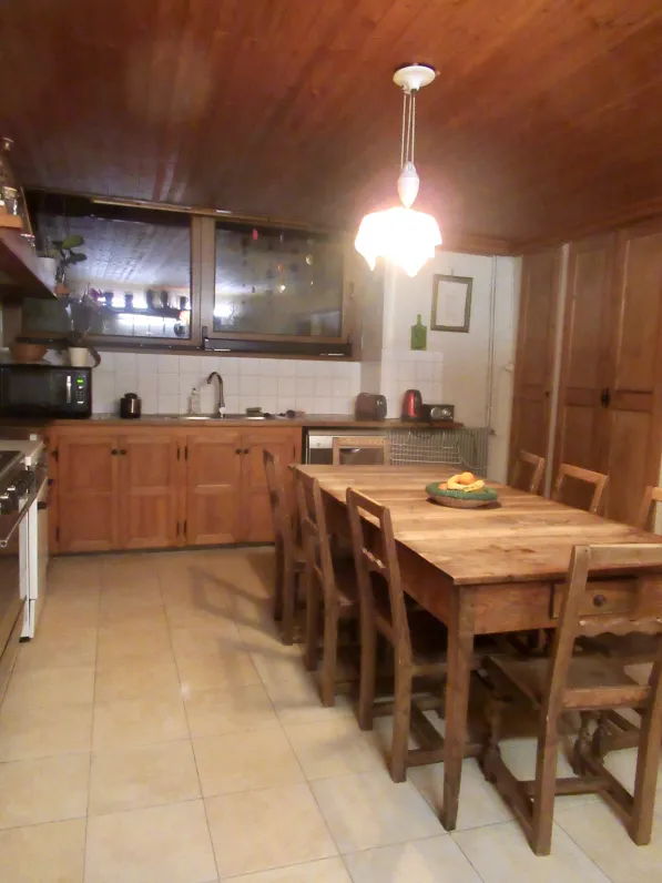 La cuisine-salle à manger