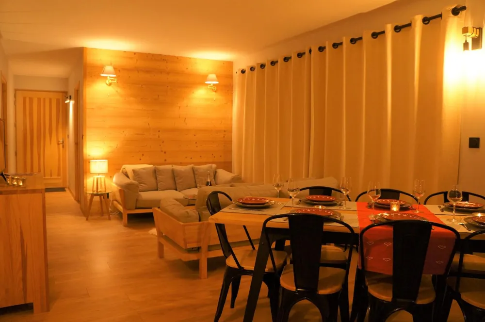Chalet neuf vue panoramique 8 personnes samoens