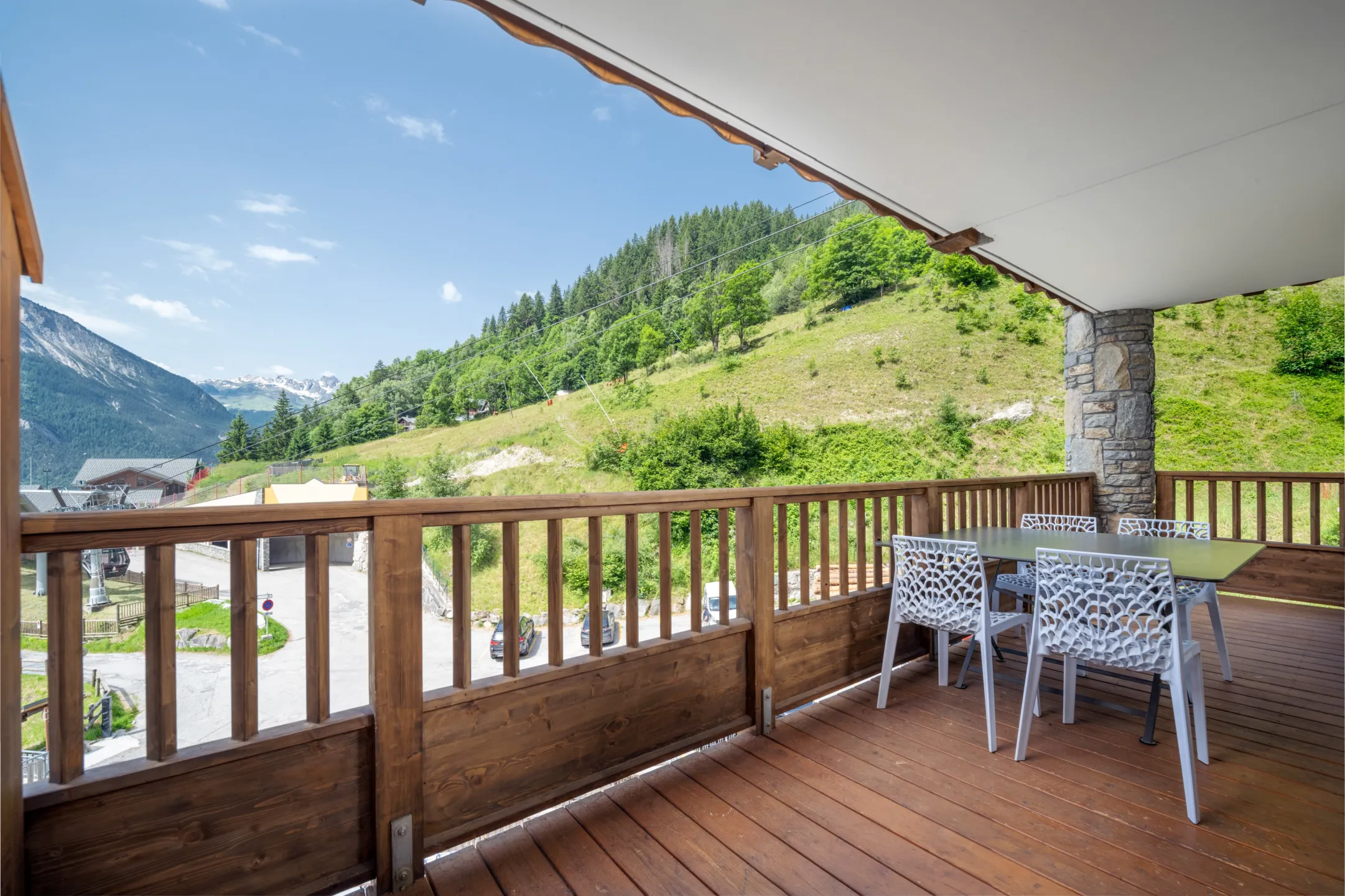 Appartement pour 4 pers - 2 chambres - pied des pistes