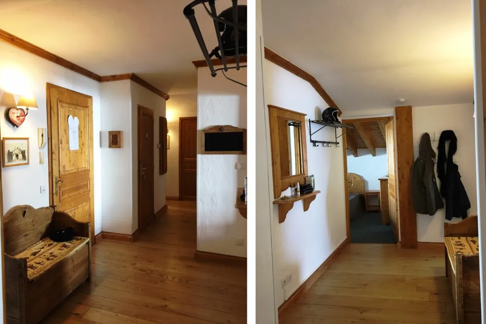 Appartement-chalet 115 m2 sur les pistes - 9 personnes / les menuires / la sapinière