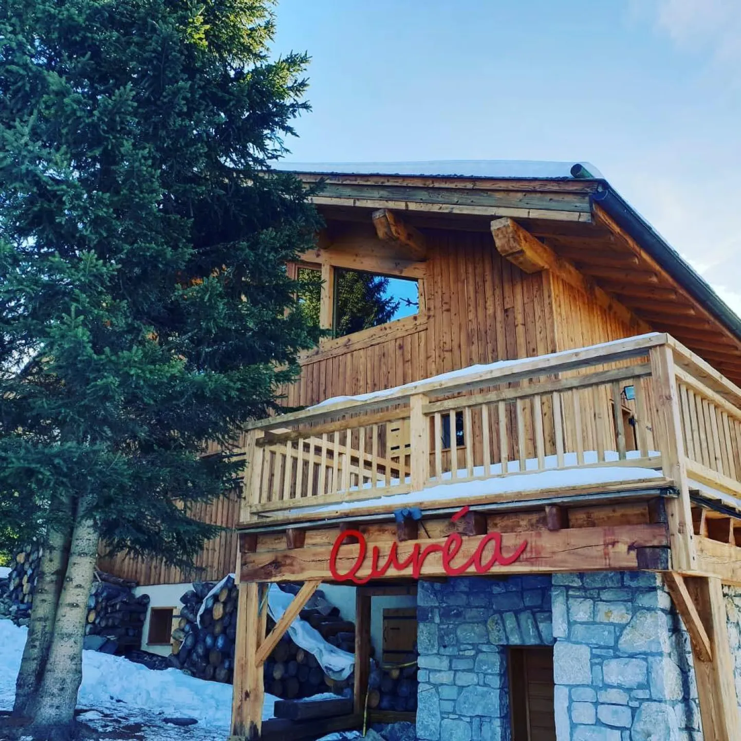 Chalet ouréa (sur piste les arcs)