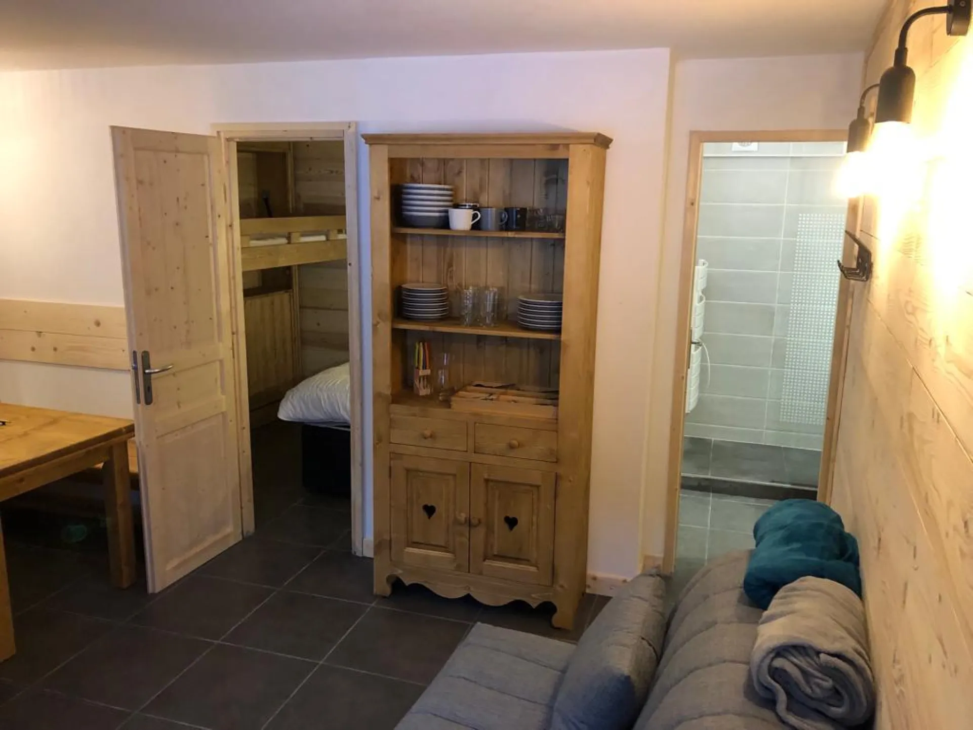 Appartement style chalet les menuires