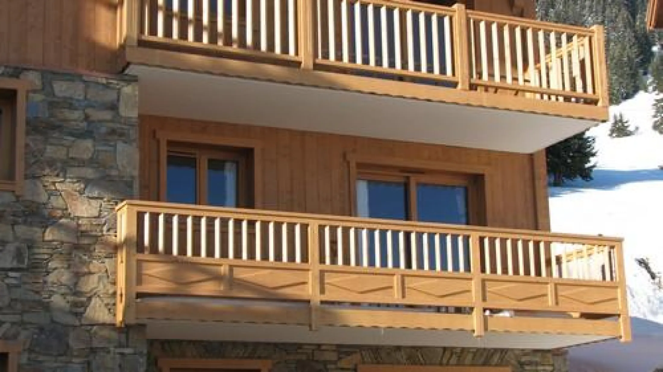 Le balcon de 9.50 m² orienté plein sud