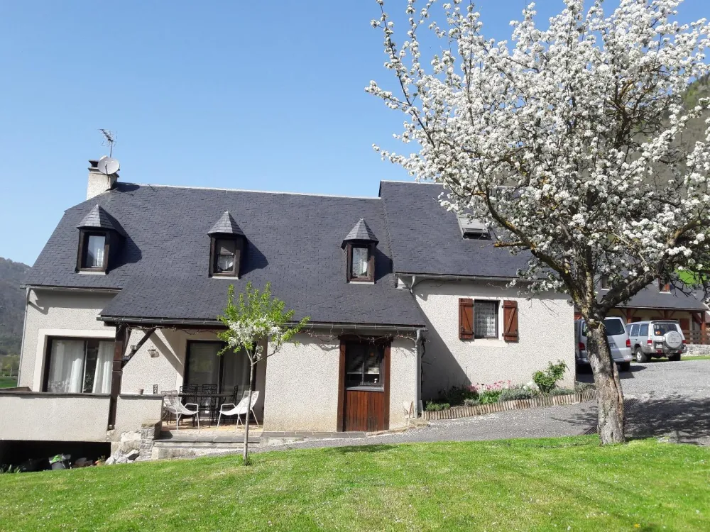 Maison et jardin sud