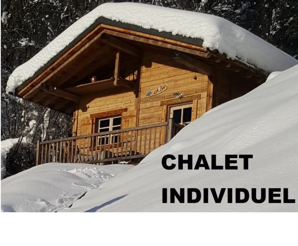Chalet individuel typique 2/4 p. là-ôh beaufort