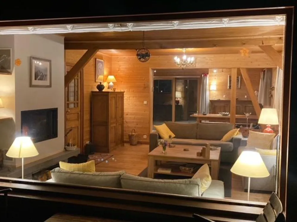 Chalet de charme depart et retour à ski/location uniquementen janvier fevrier et mars