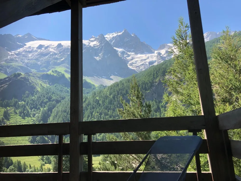 la Meije depuis le magnifique balcon