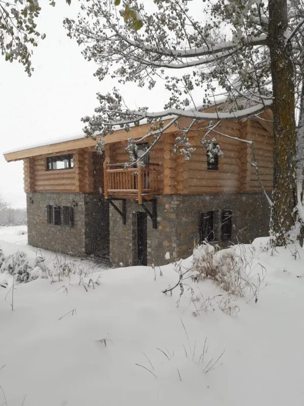 Chalet de dos cote foret domaniale