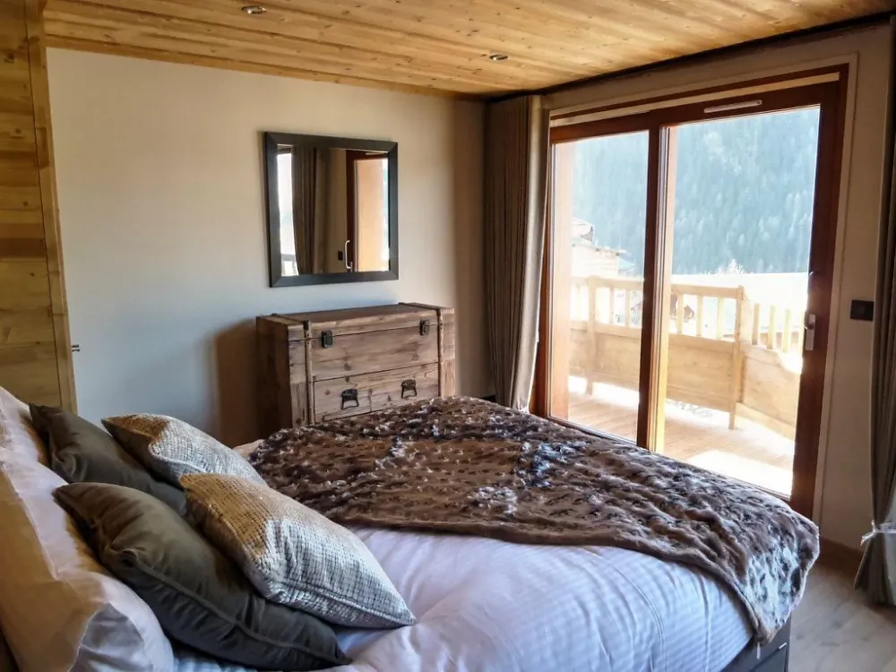 Chambre double avec balcon