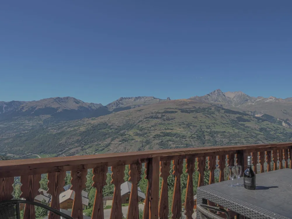 Terrasse avec vue.