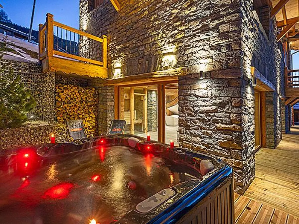 Chalet Pure Paradise - jacuzzi